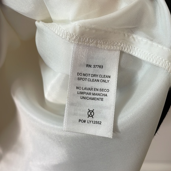 Laundry 6 NWT white black beaded sleeveless shift dress - Picture 8 of 13